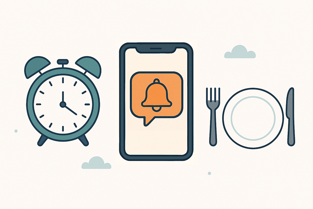 Maximizing Fasting Success with Timely Reminders